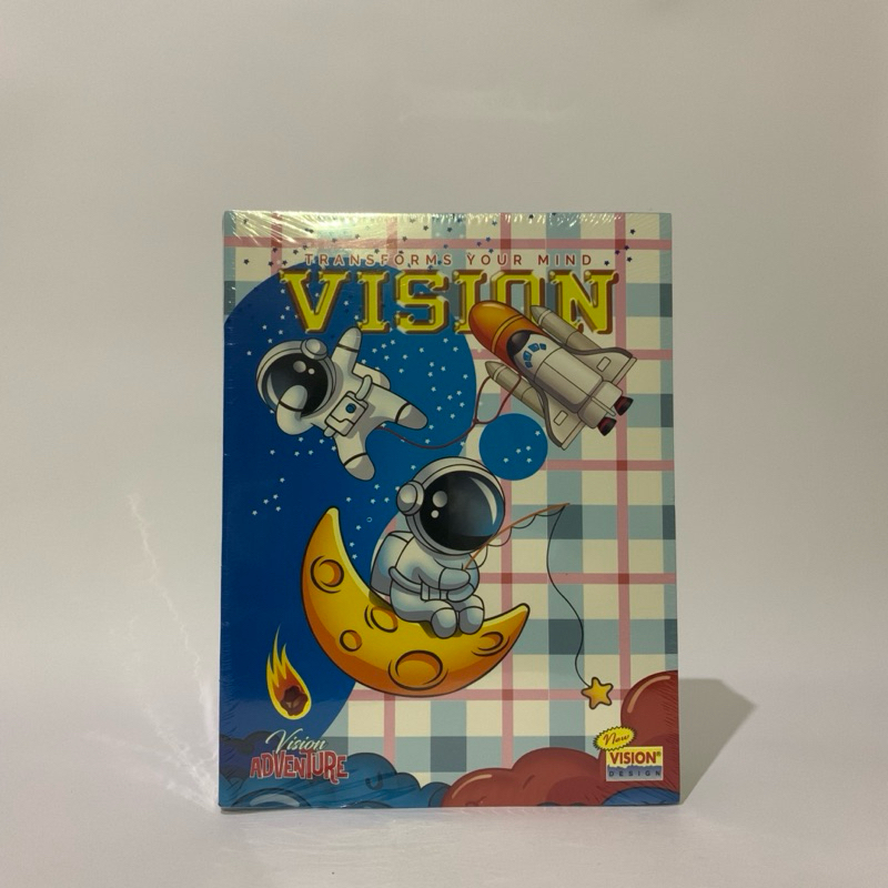 

Buku Tulis Vision Bergaris 38 Lembar (1 Pack isi 10 Buku)