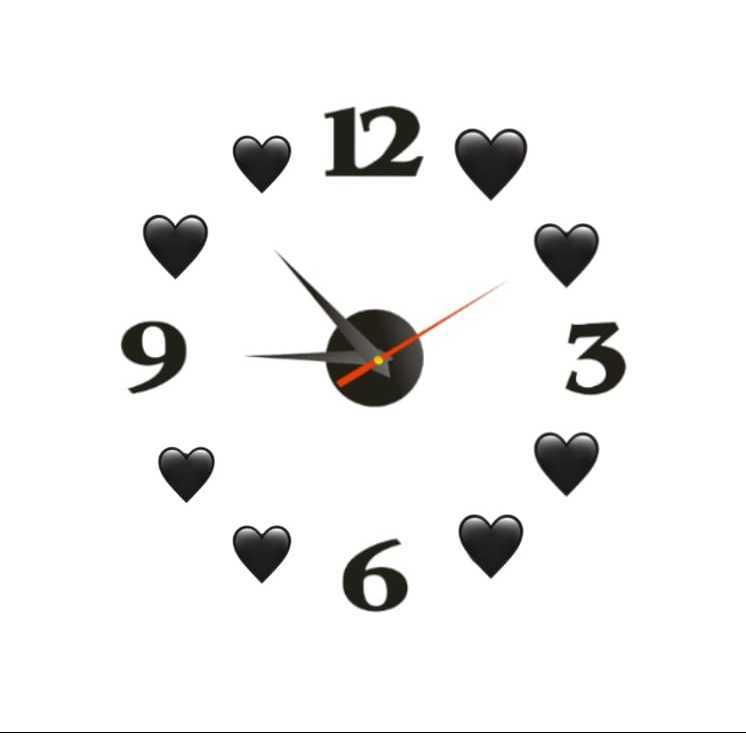 JAM DINDING DIY 3D KECIL TEMPEL TEMBOK ANGKA HIASAN UNIK AESTHETIC MINIMALIS JAM DINDING