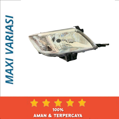 LAMPU DEPAN HEAD LAMP CPU HILUX VIGO VEEGO 2011 2012 2013 2014 2015 CPU