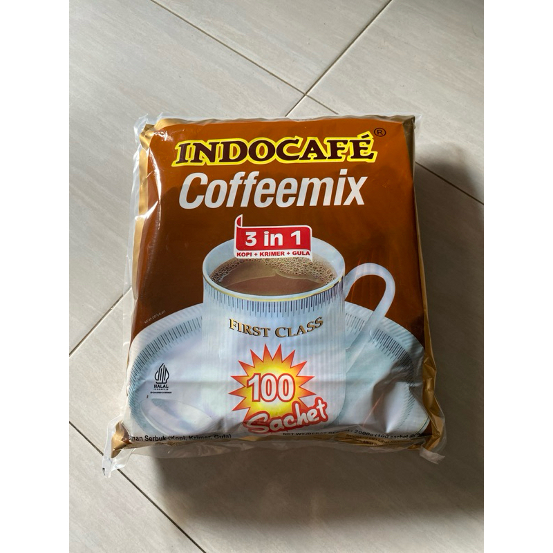 

Indocafe coffemix 3 in 1 bag 100 sachet