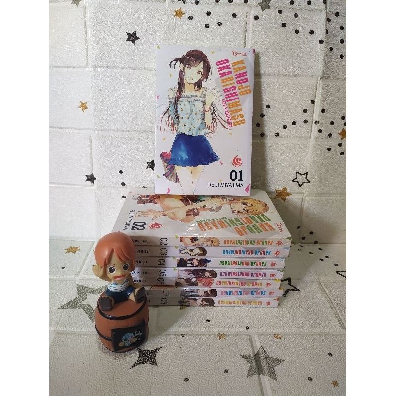 komik kanojo okarishimasu 1-8 set-1