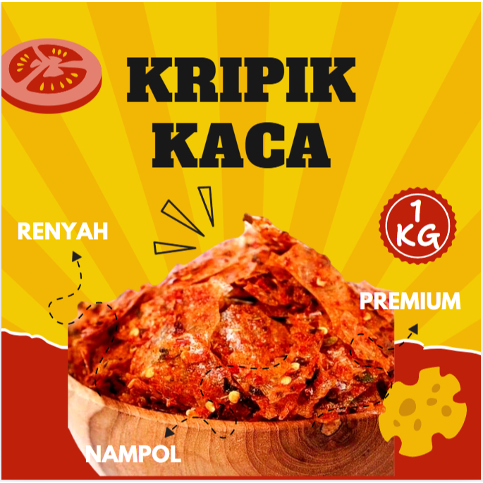 

Keripik Kaca Pedas Daun jeruk 1kg