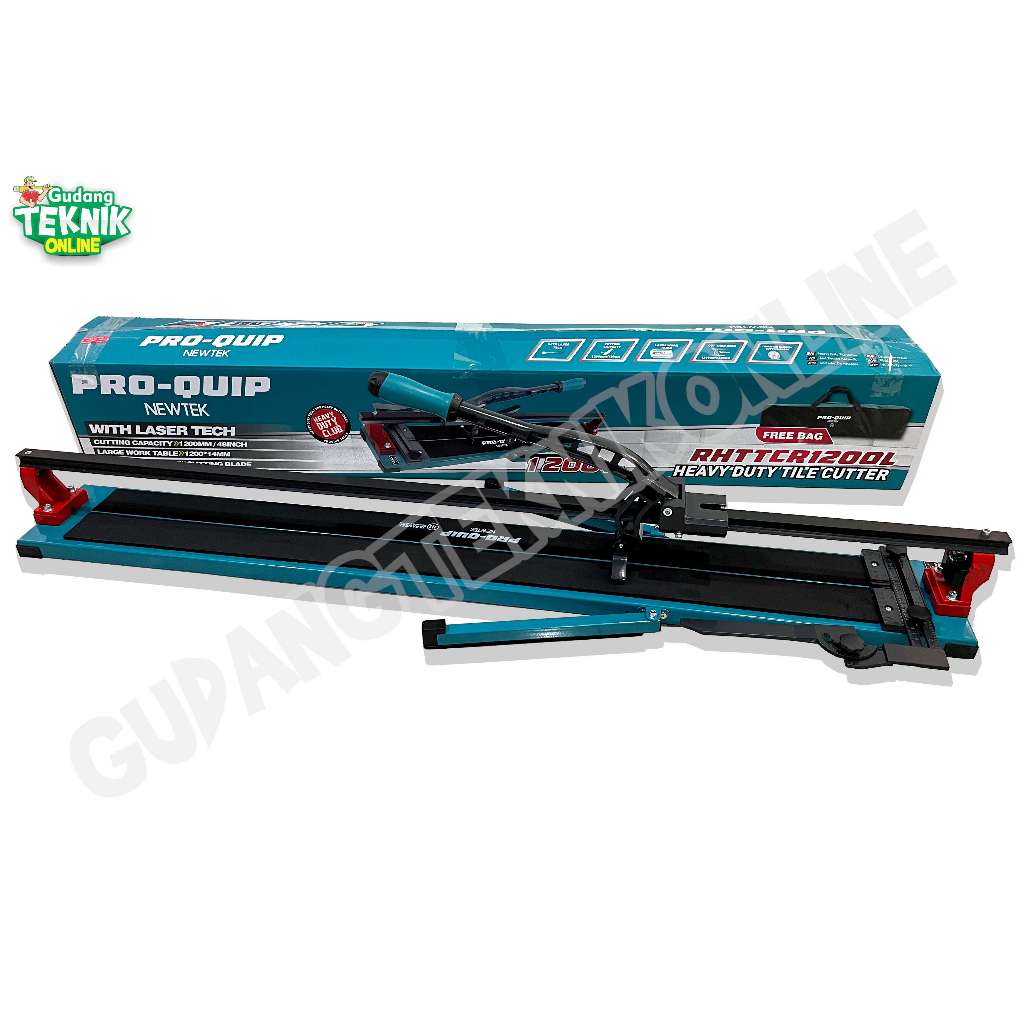 PRO QUIP Alat Potong Keramik Granit 1200mm 120cm RHTTCR1200L PROQUIP 48"  LASER / Alat Pemotong Kera