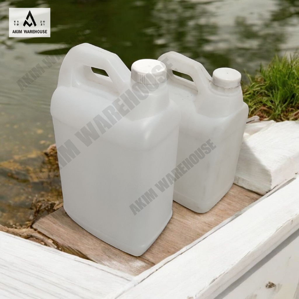Jeligen Bekas 4 & 5 Liter HDPE Putih