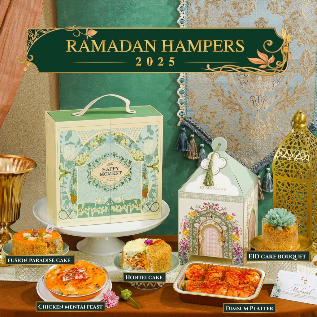 

KAYANA HAMPERS, AMEERA HAMPERS, JANNAH HAMPERS DAN PRESTIGE HAMPERS | EID HAMPERS MAUDON