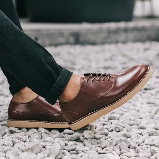 ARTAP Footwear - Sepatu Kulit Asli Pria - Flexton Brown