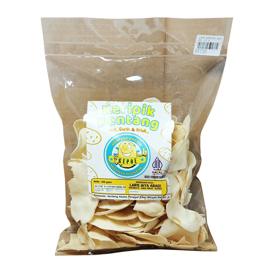 

KEPOE KERIPIK KENTANG 100 G