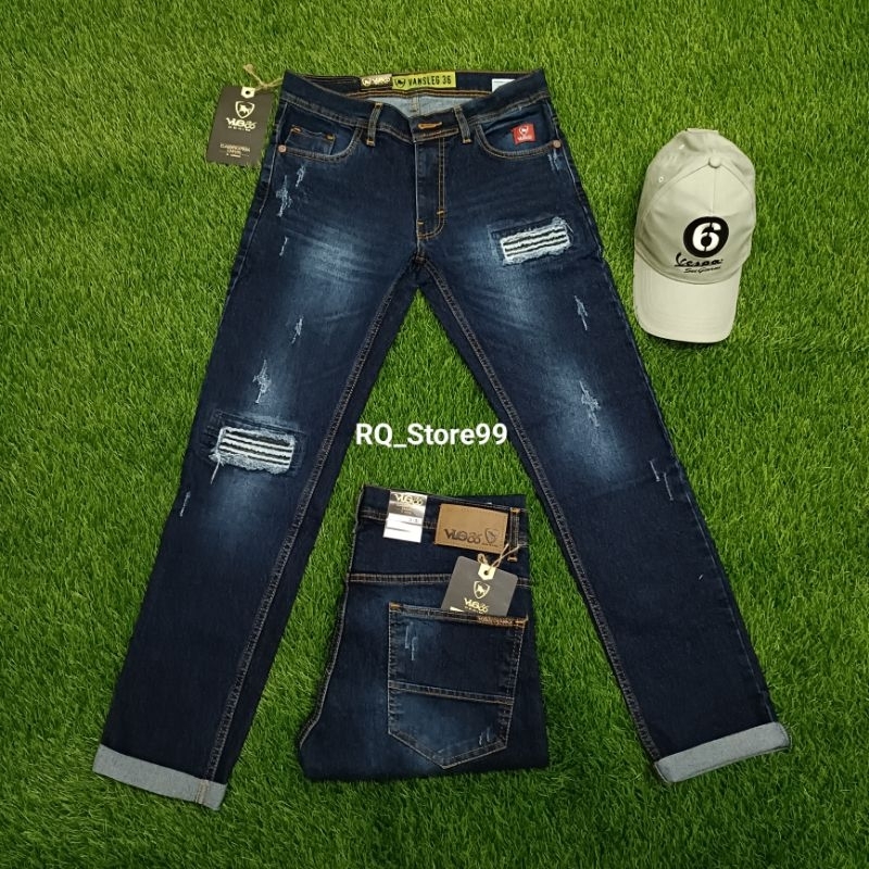 Celana Jeans/Celana Skinny Slimfit/Celana Strech/Celana Pria Sobek/Celana panjang Pria/Celana Jeans 