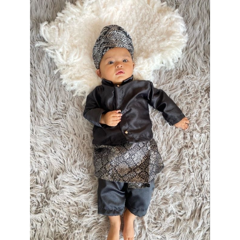 baju melayu anak laki-laki kostum adat melayu anak baju melayu bayi usia 3 tahun ke atas