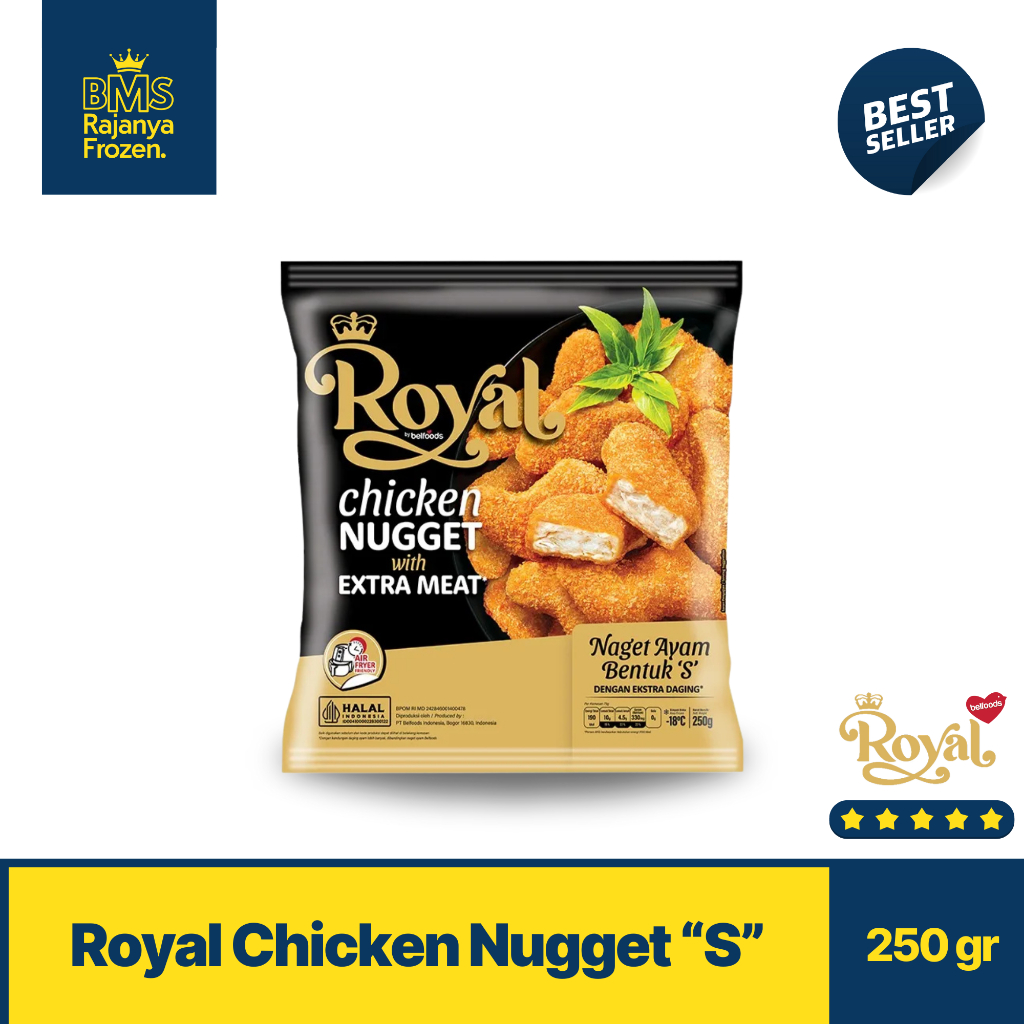 

Royal Chicken Nugget S 250gr