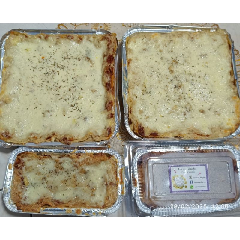 

Beef Lasagna with Mozzarella