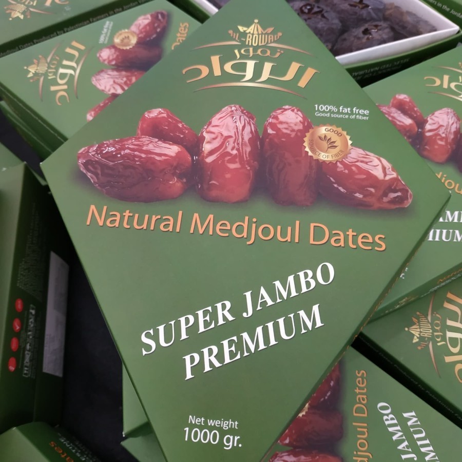 

Kurma Medjoul Dates Super Jambo Premium 1 kg