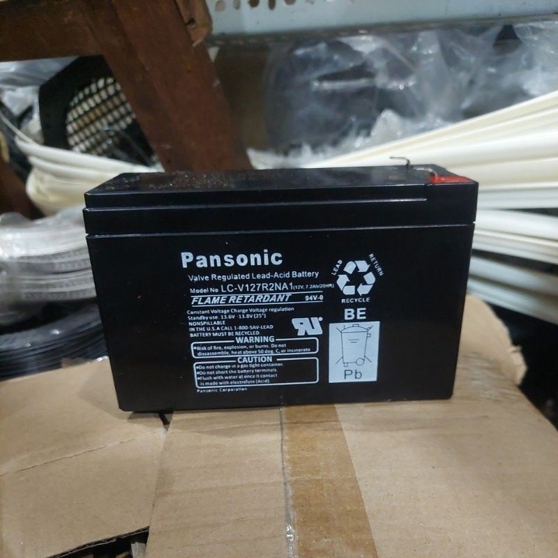 aki baterai kering 12 volt