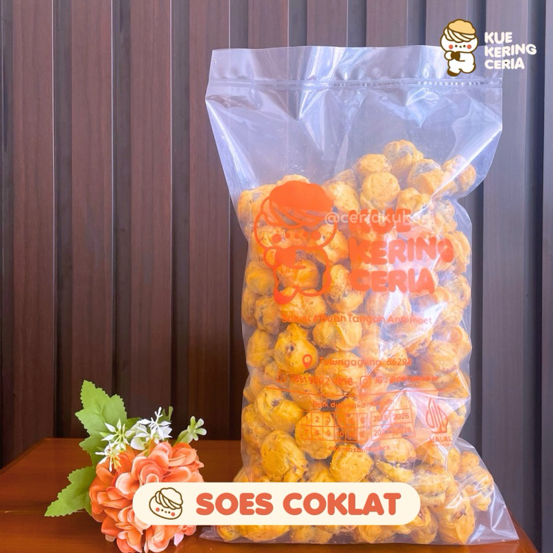 

Soes Coklat Kemasan Ceria Kue Kering