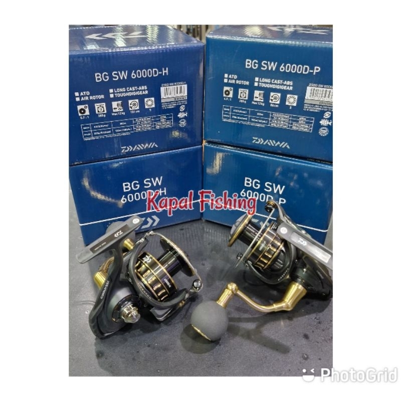 Reel Daiwa BG SW 4000 s/d 18000 | Saltwater | Spinning | Laut