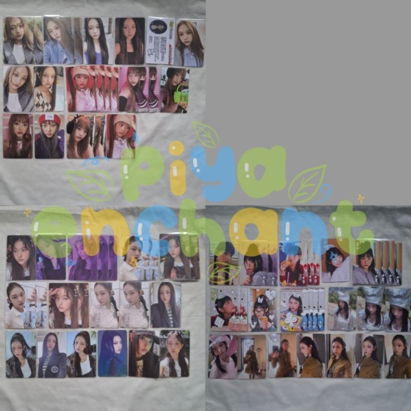 [NEWJEANS HAERIN] Photocard (PC) Official Haerin Newjeans Season Greetings 23 OMG BLUEBOOK ID CARD M