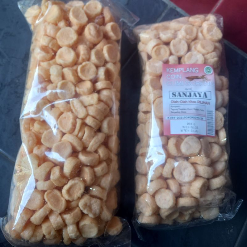 

Kerupuk CUMI Koin / RING SANJAYA 200gr