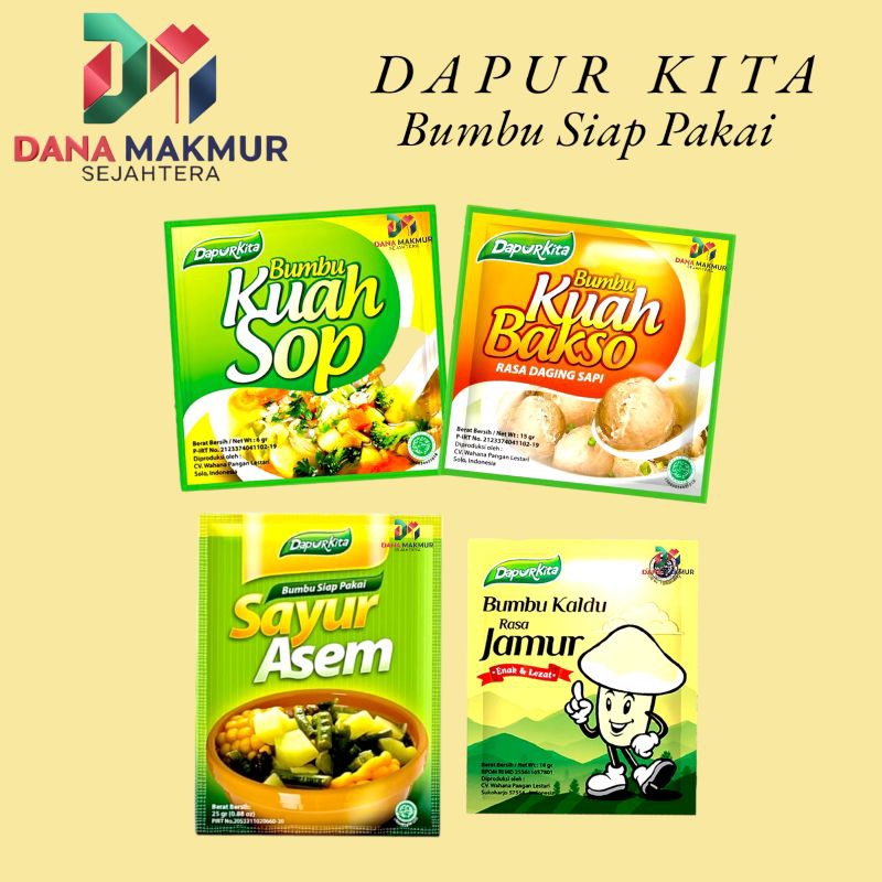 

BUMBU KUAH SOP, BUMBU KUAH BAKSO, BUMBU SAYUR ASEM, KALDU JAMUR DAPUR KITA