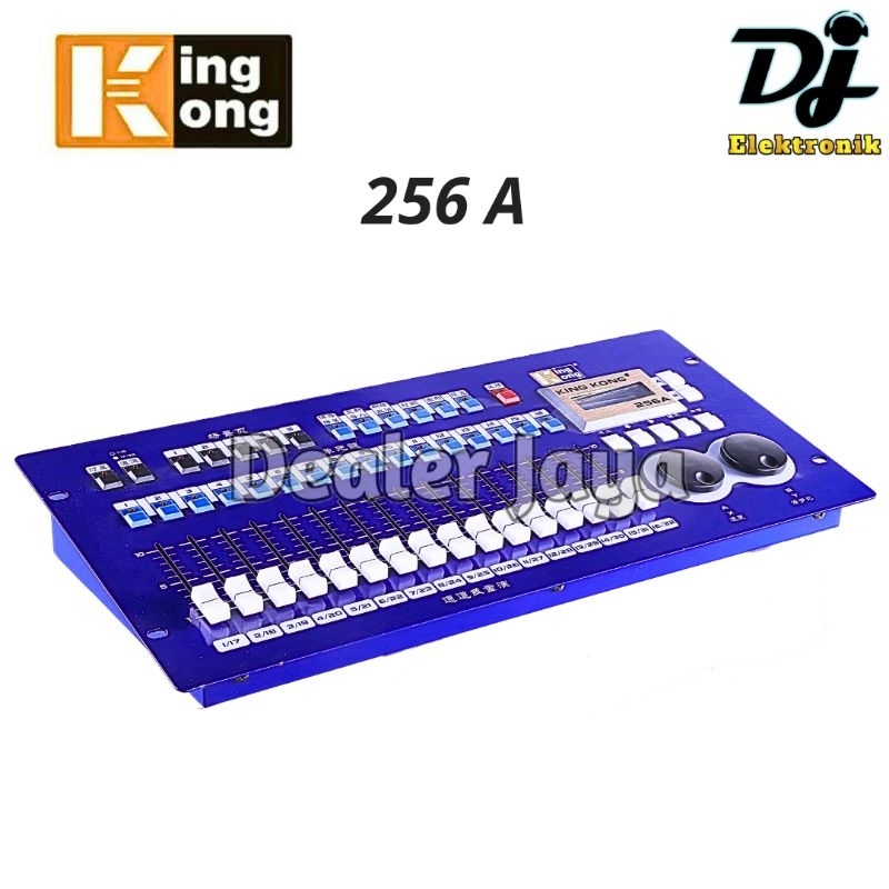 Mixer Lighting KINGKONG 256 A / KINGKONG256 + Hardcase - Mixer Lampu