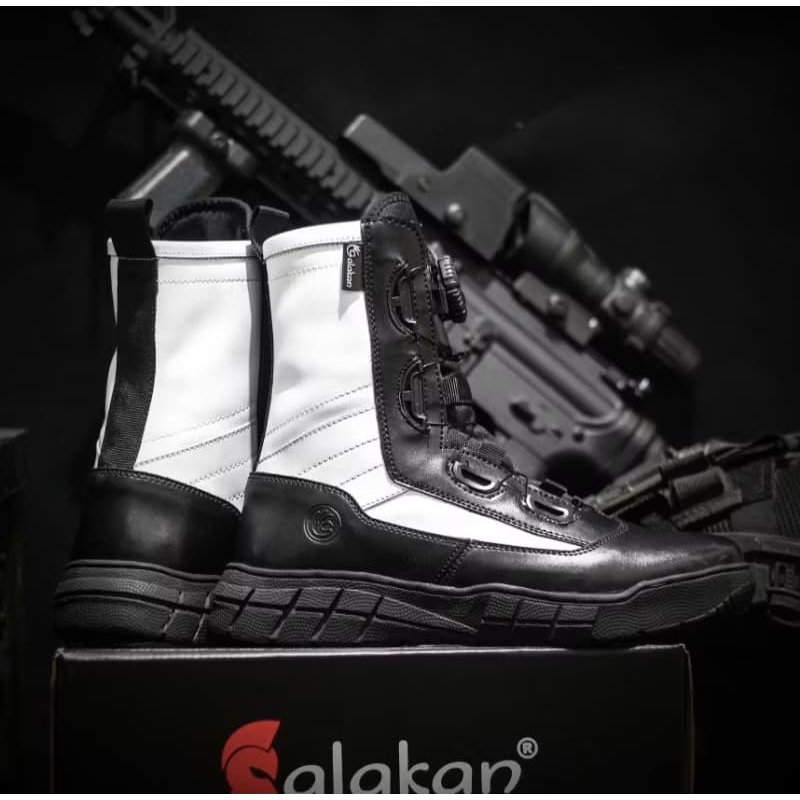 Sepatu Pdl Provost Tni Tali Putar Terbaru Bisa Custom dan Free Kaos Kaki