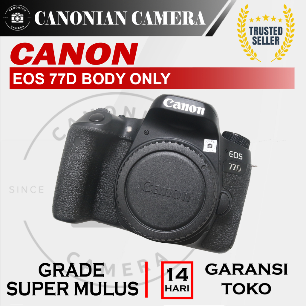 Kamera Canon EOS 77D Camera Digital DSLR