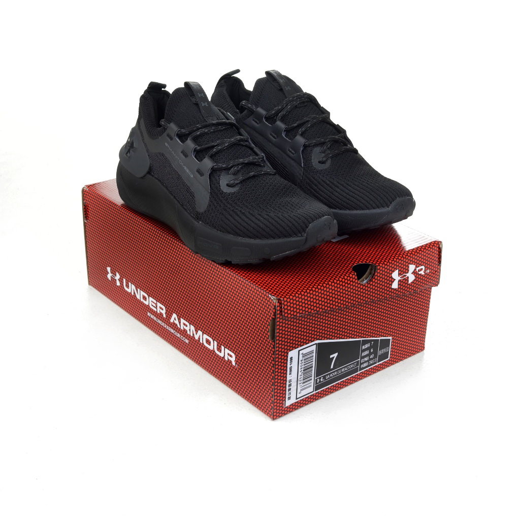 (SLPRDS) Sepatu Sneakers Under Armour HOVR Phantom 3 SE Triple Black
