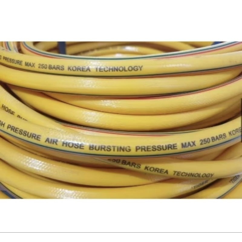 SELANG KOMPRESOR ANGIN ECER HARGA PER 5 METER MURAH LENTUR KUAT DOUBLE BENANG