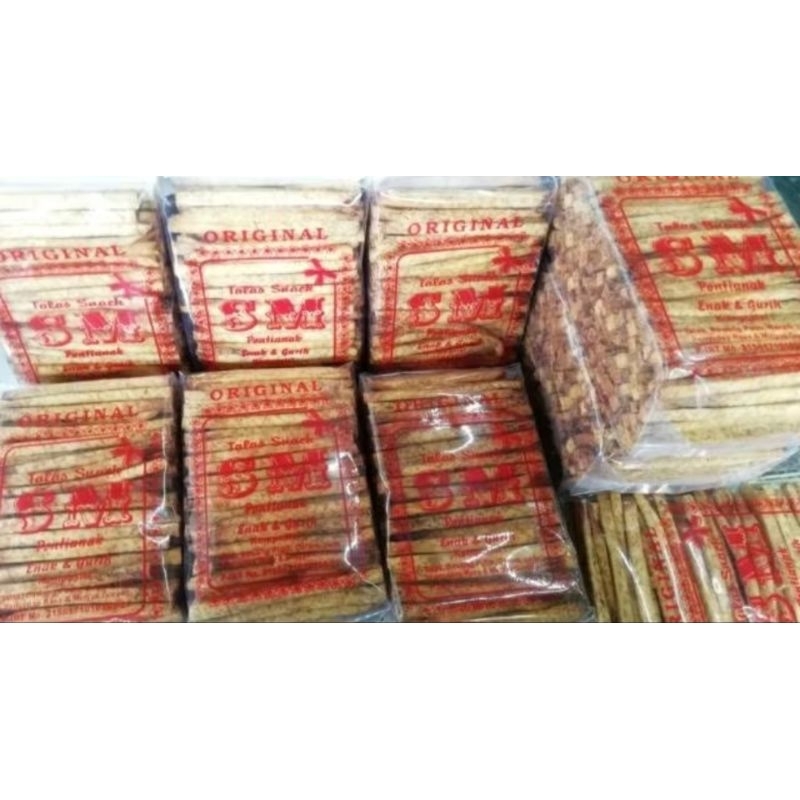 

#1 Stick Talas susun renyah, berat 250gr khas pontianak