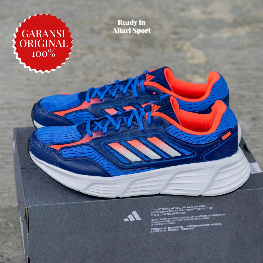 Sepatu lari running ADIDAS GALAXY STAR M original asli bnib IF5396