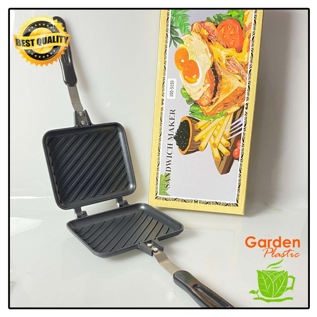 SANDWICH GRILL PANINI MSRY / CETAKAN / TEFLON / PEMANGGANG / HADIAH