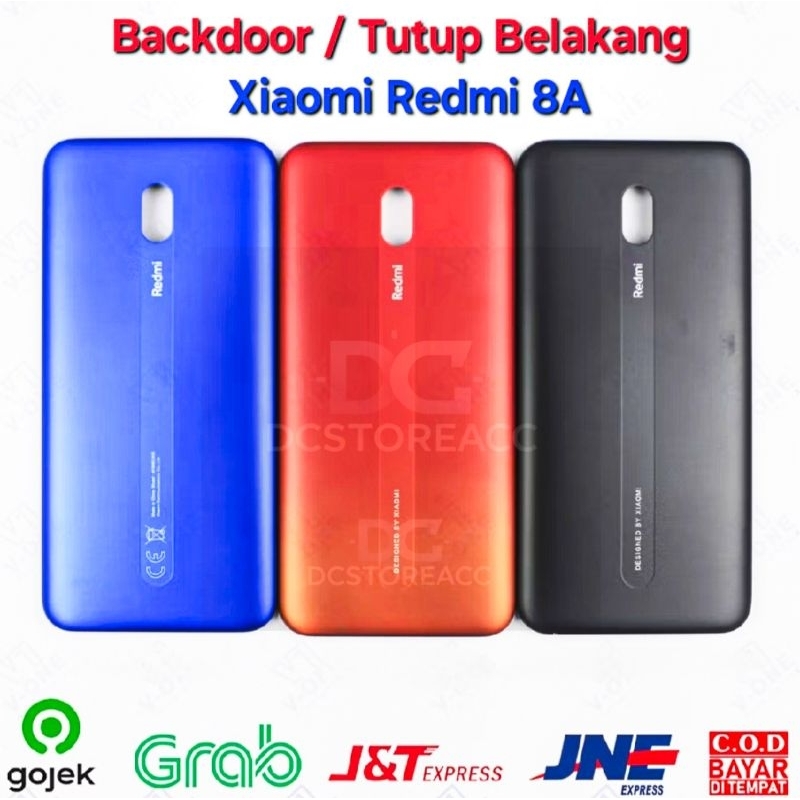 Backdoor Back Cover Tutup Belakang Xiaomi Redmi 8A + Frame Lcd