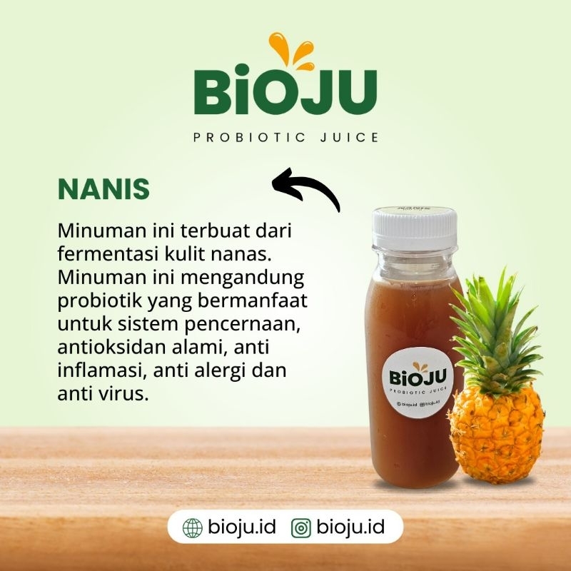 

Minuman Probiotik BiOJU - Nanis