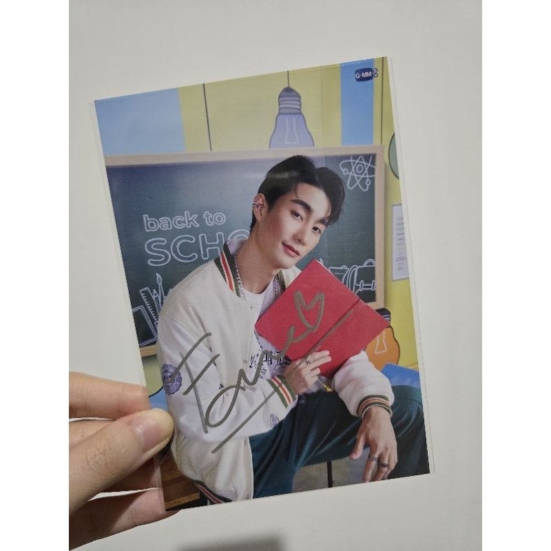 

FORCE SIGN POSTCARD GMMTV BACK TO SCHOOL TANDA TANGAN FORCEBOOK