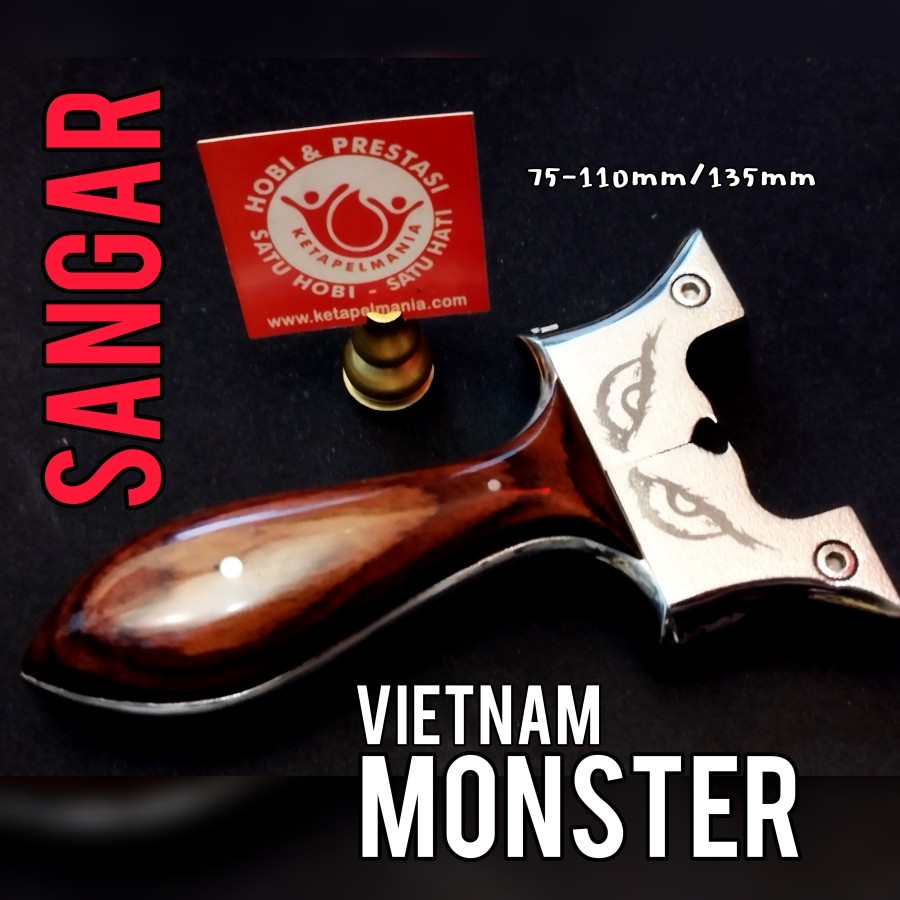 Ketapel Slingshot Stainless metal : VIETNAM MONSTER