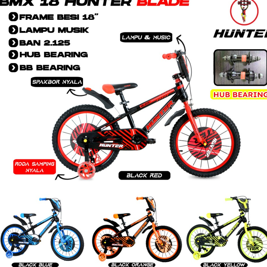 SEPEDA BMX 18" HUNTER BLADE