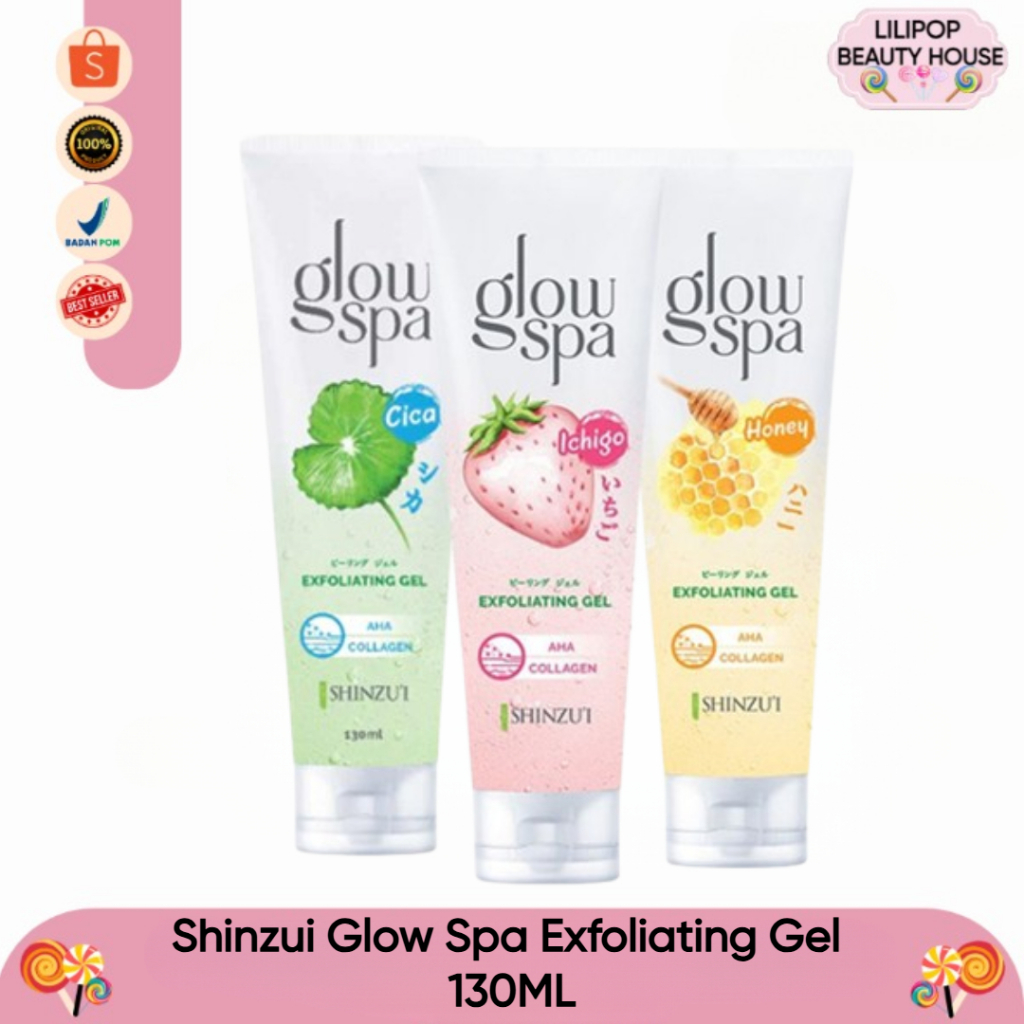 Shinzui Glow Spa Exfoliating Gel 130ML