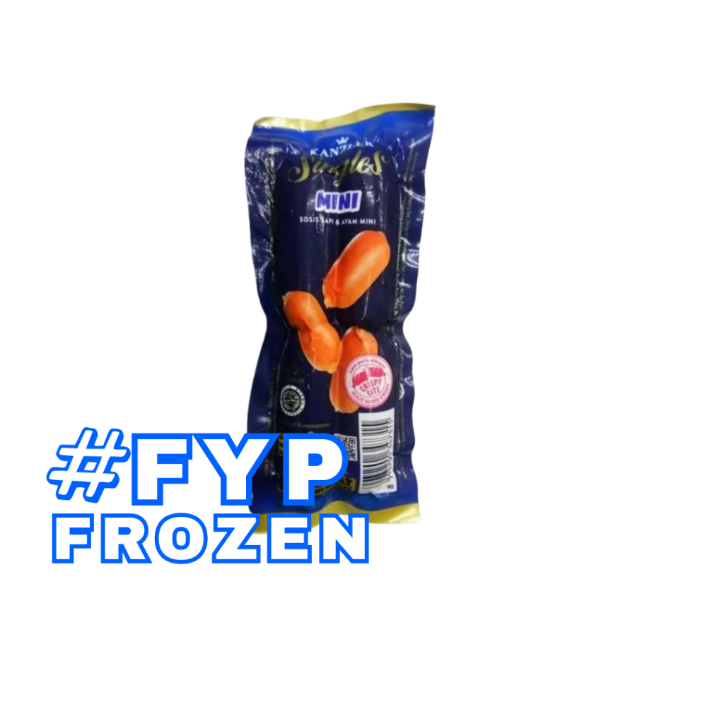 

KANZLER SINGLES MINI 65GR ISI 4 SOSIS SAPI DAN AYAM MINI