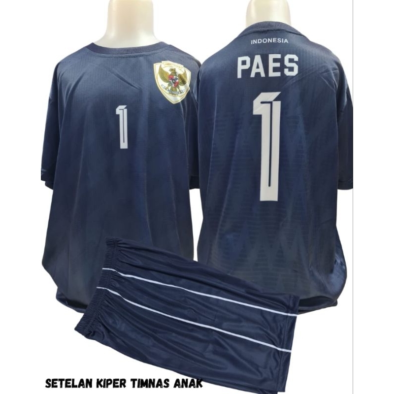 Timnas kiper setelan anak anak Baju bola kids