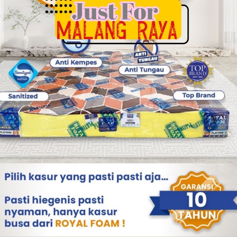 KASUR BUSA ROYAL FOAM TEBAL 14CM GARANSI 10 TAHUN