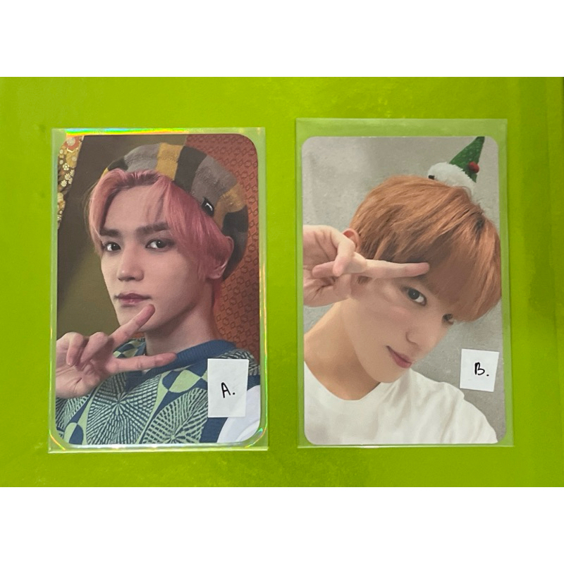 Official Photocard PC Taeyong NCT