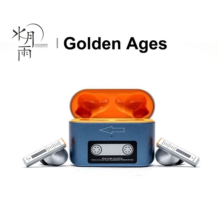 Moondrop Golden Ages Planar True Wireless / TWS LDAC In Ear Earphone
