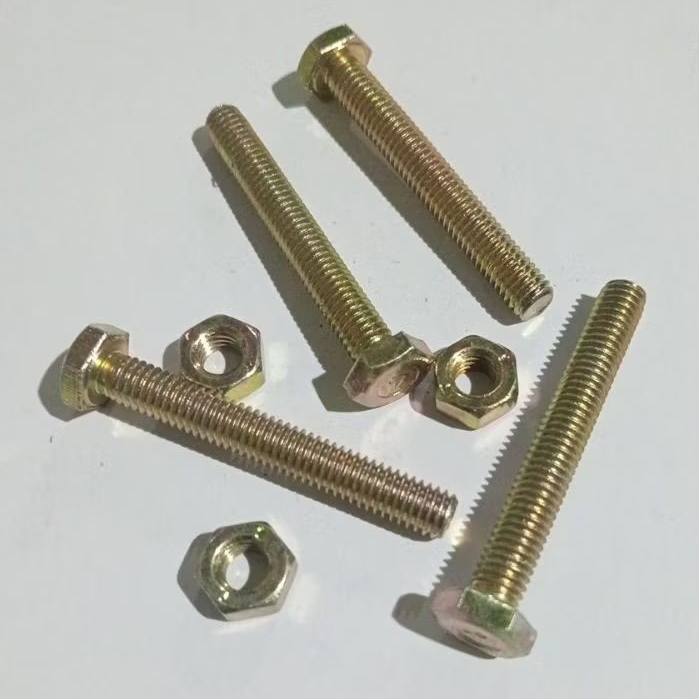 Baut Mur atau Mur baut Hex BMK M6x45mm (4,5cm) Kunci 10