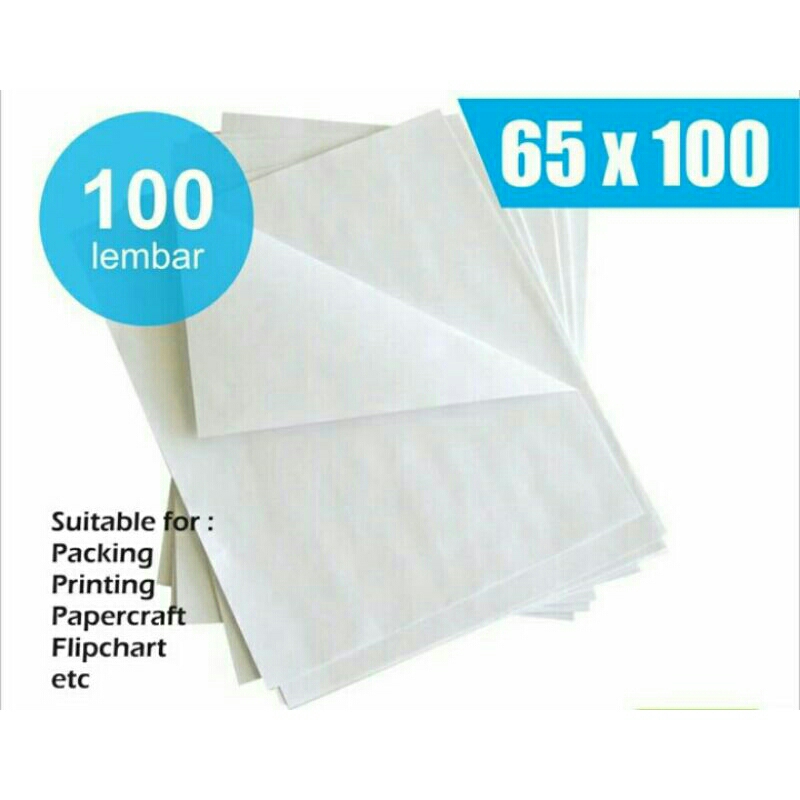 Kertas Koran Buram Uk. Plano 65x100 cm