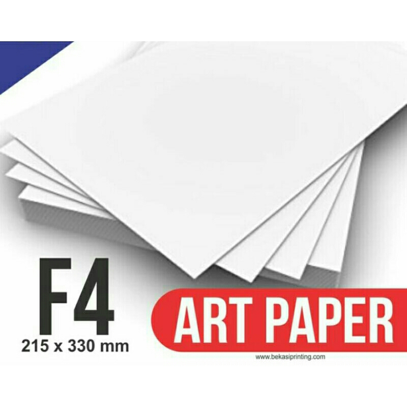 

Kertas Art Paper Uk. F4 ecer