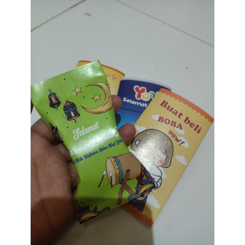 

Amplop permen lebaran 1 bungkus isi 10biji