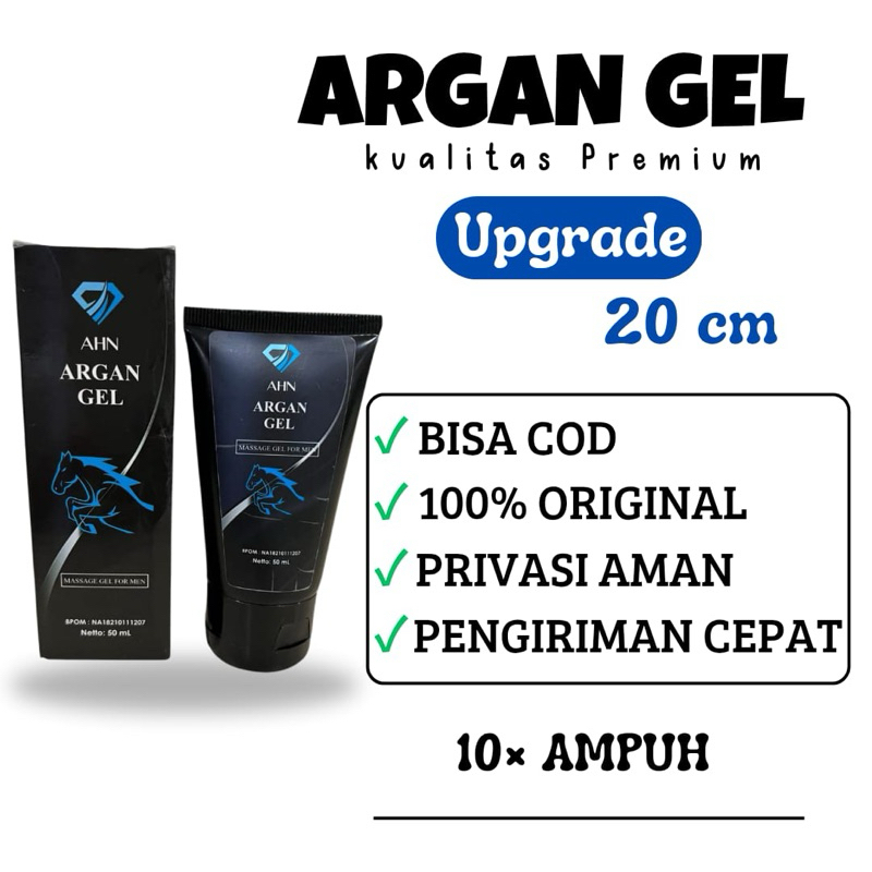 BEST MASSAGE ARGAN GEL Penambah size Jonny original BPOM