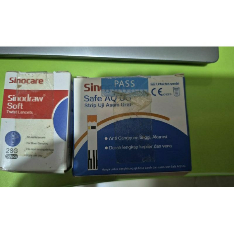 Sinocare strip uji asam urat
