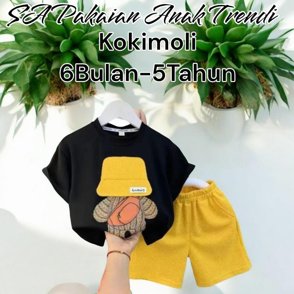 SETELAN BAJU ANAK LAKI LAKI DAN PEREMPUAN LV MOP 1-5 TAHUN TERBARU // setelan baju anak keren import