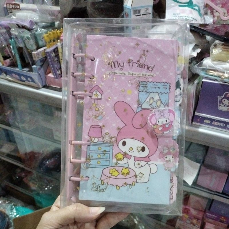 

Diary planner binder sampul mika