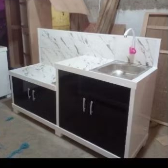 kitchen set dapur / meja rak kompor sink wastafel meja dapur